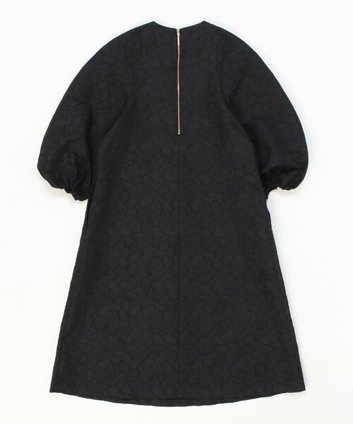 「Demi-Luxe BEAMS」 半袖ワンピース 34 ブラック レディースの画像