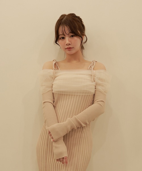 未使用☆ MEDI ROLLER ART SHEER TOP AMERI ART COLLAGE PRINT SHEER
