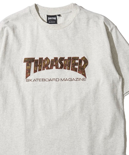 thrasher スラッシャー tシャツ L THRASHER（スラッシャー） tシャツ Logo Sleeve L/S T-SHIRTS/THRASHER