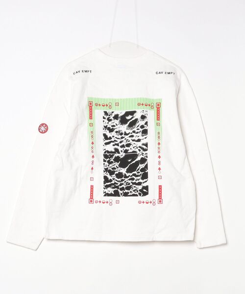 「C.E」 スウェットカットソー S ホワイト メンズ_画像2