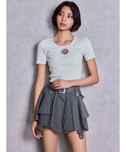 GYDA（ジェイダ） tシャツ GG bijou MOLDニットトップス レディース