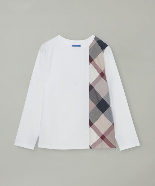 新品•未使用【ロゴ×ドルマンスリーブ】ブルーレーベルクレストブリッジ／tシャツ BLUE LABEL CRESTBRIDGE（ブルーレーベルクレストブリッジ） tシャツ