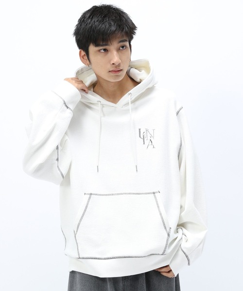 「Anui」 プルオーバーパーカー S ブラック レディース_画像6