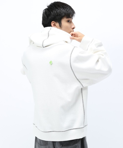 「Anui」 プルオーバーパーカー S ブラック レディース_画像7