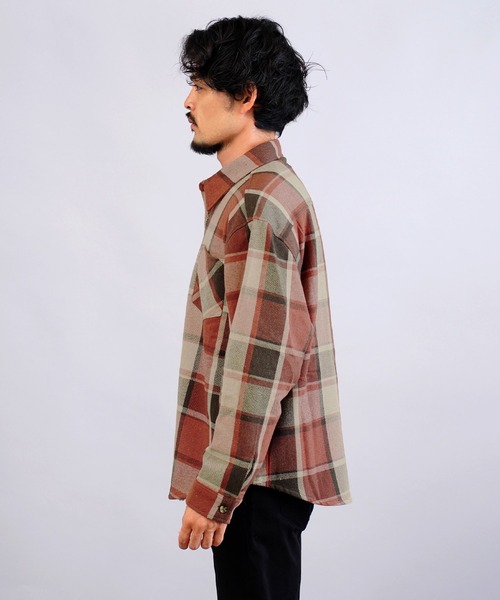 「JIGGYS SHOP」 長袖シャツ X-LARGE ブルー系その他 メンズ_画像4