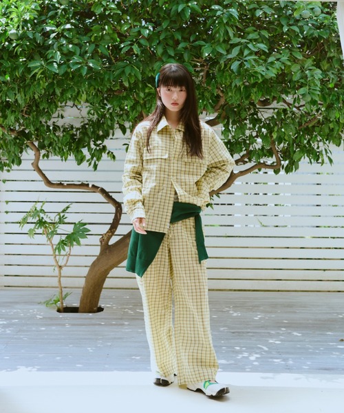 common gull products. イージーパンツ SMALL ブルー レディース