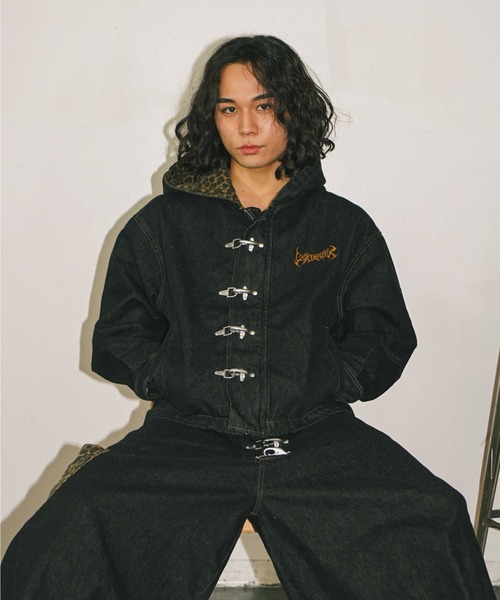 centimeter ファイヤーマンデニムセットアップ centimeter（センチメーター） デニムジャケット gジャン Rigid denim