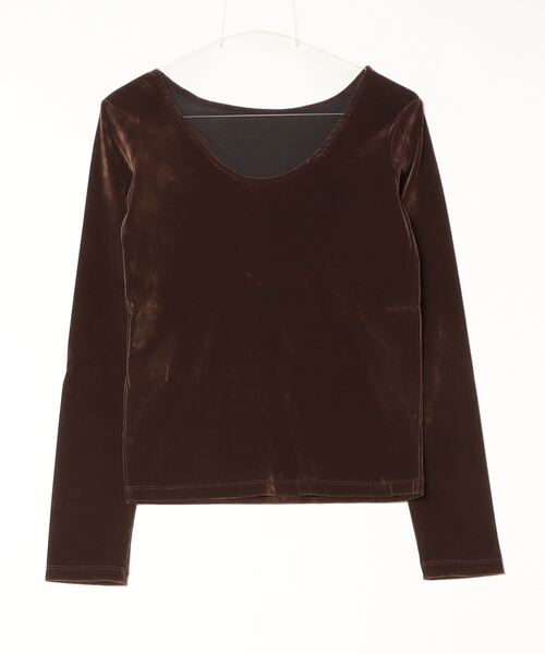 「AJUGA.」 長袖カットソー FREE ブラック レディース_画像2