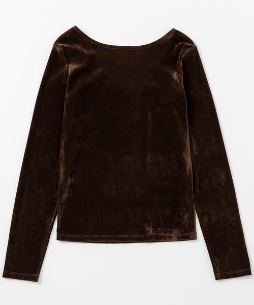 「AJUGA.」 長袖カットソー FREE ブラック レディース_画像8