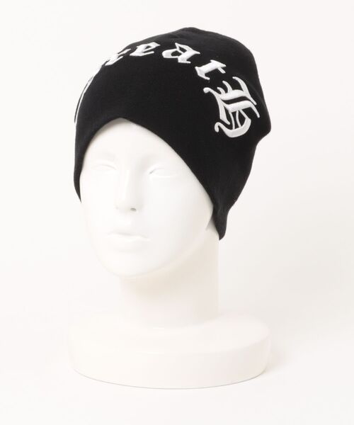 STYLISE ニット帽 ニットキャップ 「BREATH」OLD ENGLISH LOGO SKULL