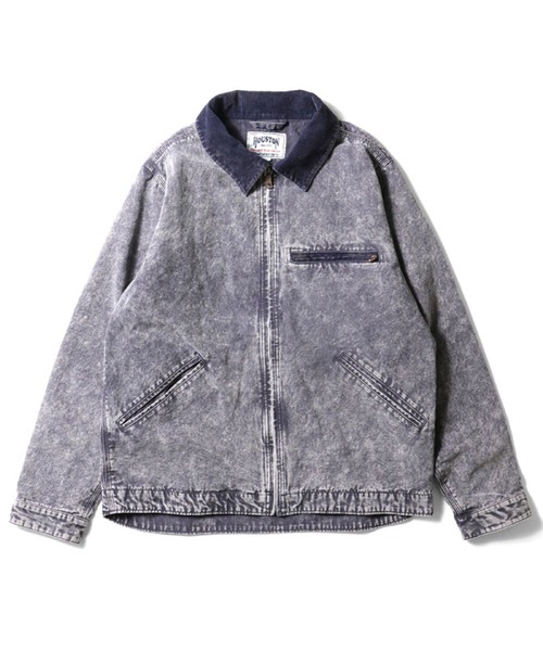 HOUSTON（ヒューストン） ミリタリージャケット モッズコート ケミカル