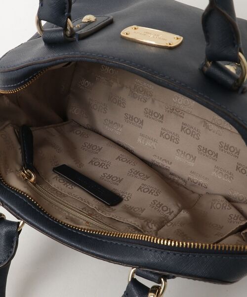 MICHAEL KORS（マイケルコース） ワンポイント2WAYバッグ - ネイビー
