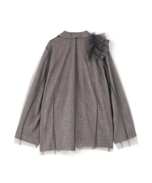 美品⭐︎アウラアイラ　パッチワーク　ジャケット AULA AILA PATCHWORK LIKE BOA BLOUSON — aulaaila