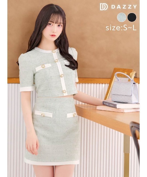 「DAZZY」 セットアップ M ブラック レディース_画像2
