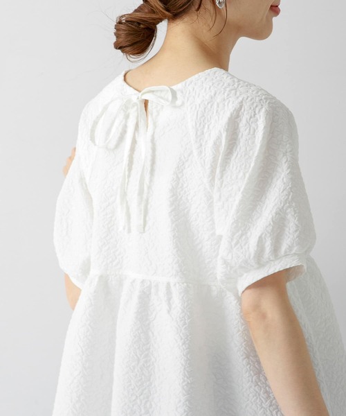 「URBAN RESEARCH Sonny Label」 半袖ブラウス FREE オフホワイト レディース_画像2