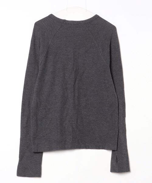 「JAMES PERSE」 長袖Tシャツ 0 グレー メンズ_画像2