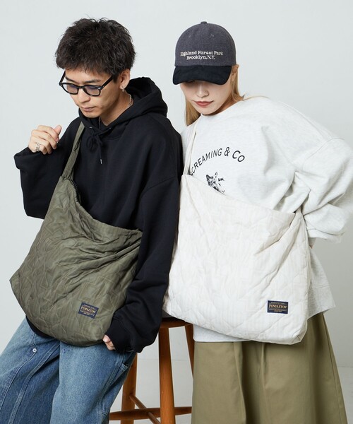「PENDLETON」 ショルダーバッグ フリ- ブラック レディース_画像8