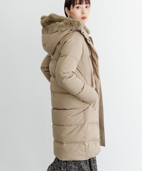 ITEMS URBANRESEARCH アイテムズ アーバンリサーチ の Sサイズあり 撥水 スタンドカラーダウンコート ダウンジャケット コート