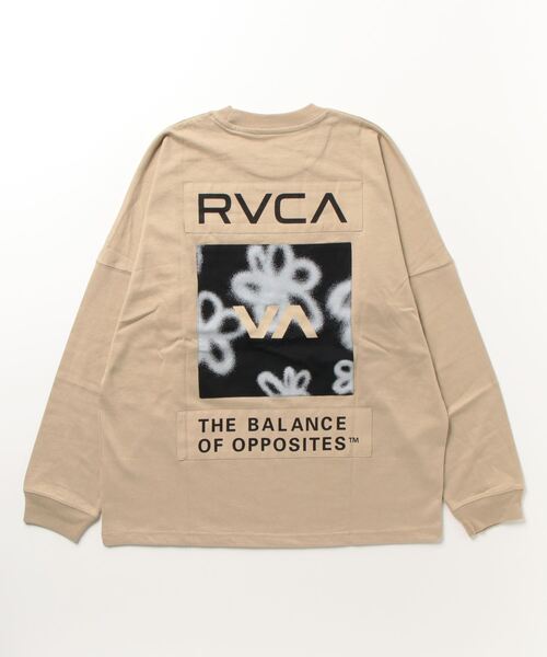 「RVCA」 長袖Tシャツ M ブラック メンズ_画像3