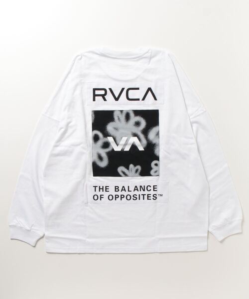 「RVCA」 長袖Tシャツ M ブラック メンズ_画像4