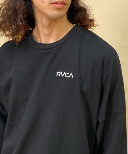 「RVCA」 長袖Tシャツ M ブラック メンズ_画像5