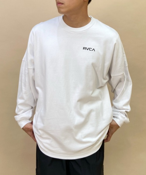 「RVCA」 長袖Tシャツ M ブラック メンズ_画像8