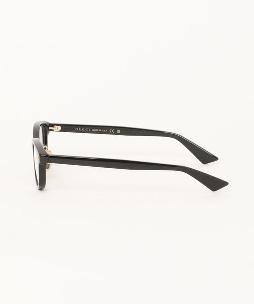伊達メガネ メガネ 眼鏡 「GUCCI/グッチ」キャットアイ メガネ GG2144OJ 001 52 ブラック レディース メンズの画像