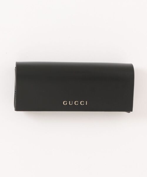 伊達メガネ メガネ 眼鏡 「GUCCI/グッチ」キャットアイ メガネ GG2144OJ 001 52 ブラック レディース メンズの画像