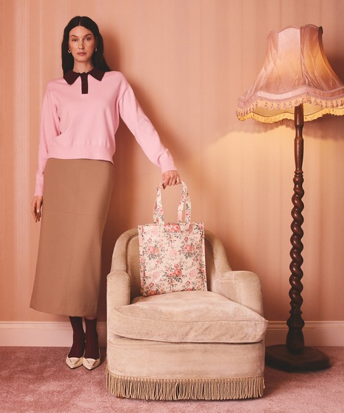 キャスキッドソン　ルームライト Cath Kidston（キャス・キッドソン） トートバッグ ラージ ブック