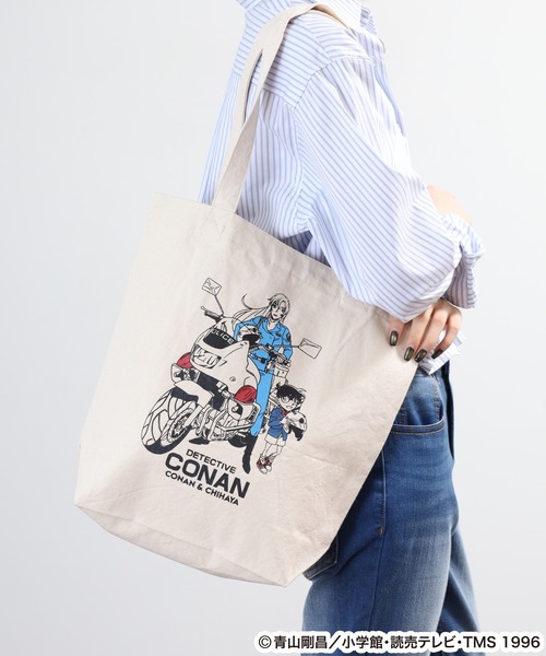 FUNALIVE（ファンアライブ） トートバッグ 名探偵コナン プリント