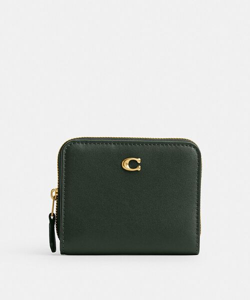 COACH コーチ 折り財布 ペールグリーン 二つ折り財布 ライトグリーン 