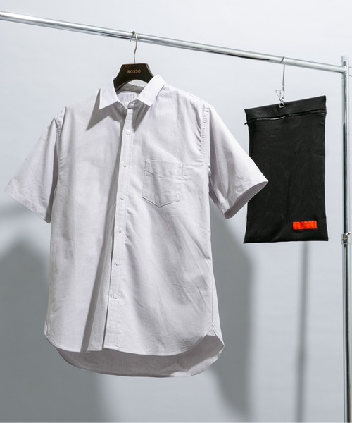 URBAN RESEARCH ROSSO MEN シャツ 半袖 「WEB限定」「抗菌/消臭」「XXL