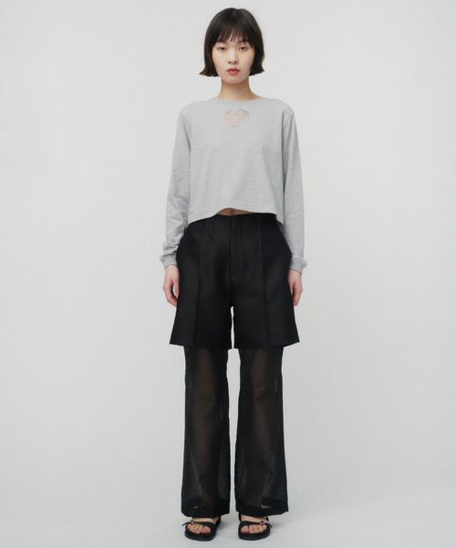 「THINGS THAT MATTER」 長袖カットソー FREE ホワイト レディース_画像7