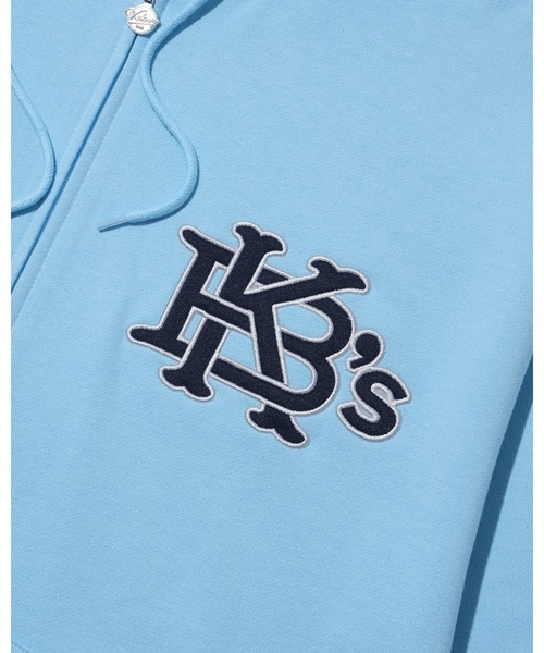 KEBOZ（ケボズ） ジップアップパーカー X-LARGE グレー メンズ