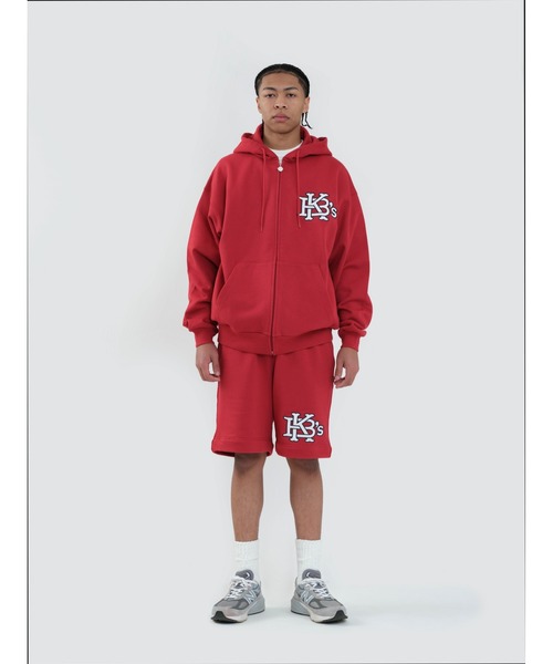 KEBOZ（ケボズ） ジップアップパーカー X-LARGE グレー メンズ