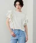 tシャツ 半袖 Lee/リー ラッフルスリーブ...の詳細画像2