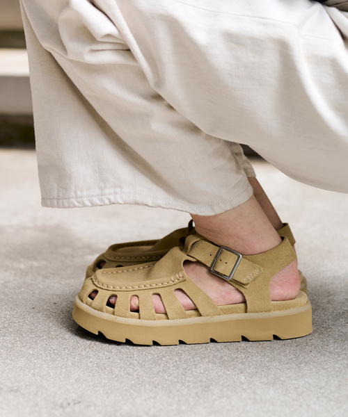 Clarks（クラークス） サンダル meare buckle Gurkhaサンダル
