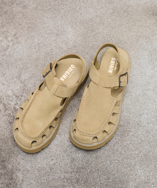 Clarks（クラークス） サンダル meare buckle Gurkhaサンダル