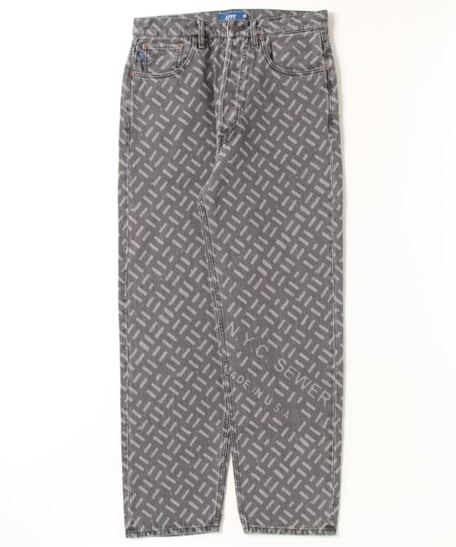 LFYT デニムパンツ 36inch ブラック メンズ : ZOZOTOWN Yahoo!店 