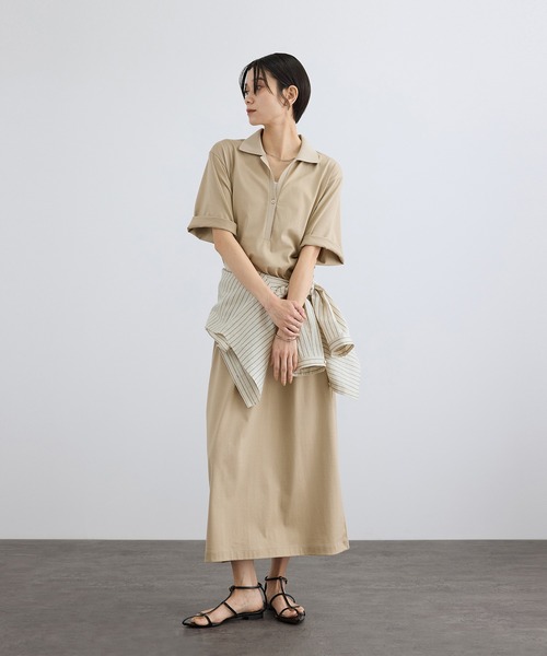 SALON adam et rope'（サロン アダム エ ロペ） リネンシャツ ブラウス