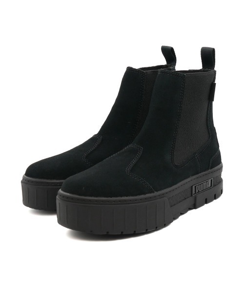 PUMA（プーマ） ハイカットスニーカー 23cm ブラック レディース