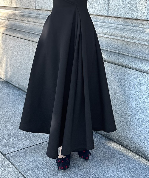 「JENNE」 長袖ワンピース LARGE アイボリー レディース_画像6