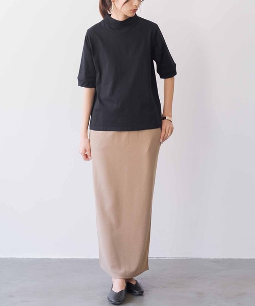 「and it_」 半袖カットソー M-L レッド レディース_画像6