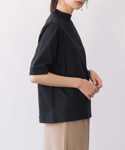 「and it_」 半袖カットソー M-L レッド レディース_画像7