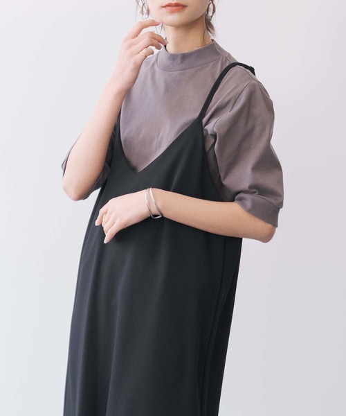「and it_」 半袖カットソー M-L レッド レディース_画像9