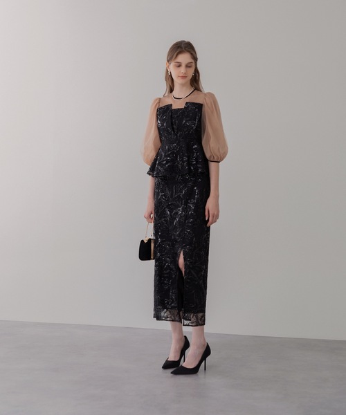 「Leja」 セットアップ MEDIUM ブラック レディース_画像2