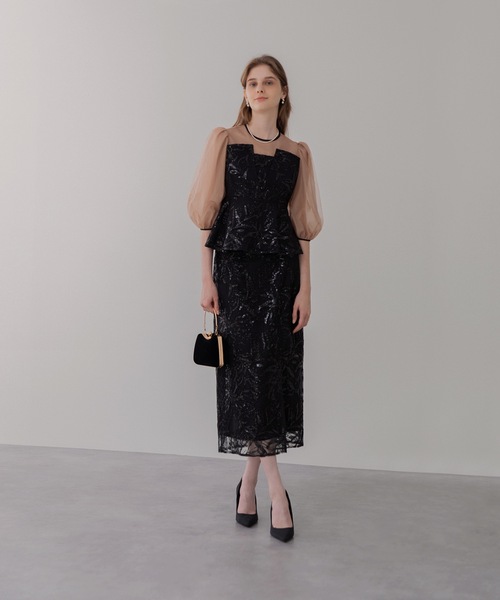 「Leja」 セットアップ MEDIUM ブラック レディース_画像3