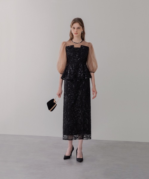 「Leja」 セットアップ MEDIUM ブラック レディース_画像4