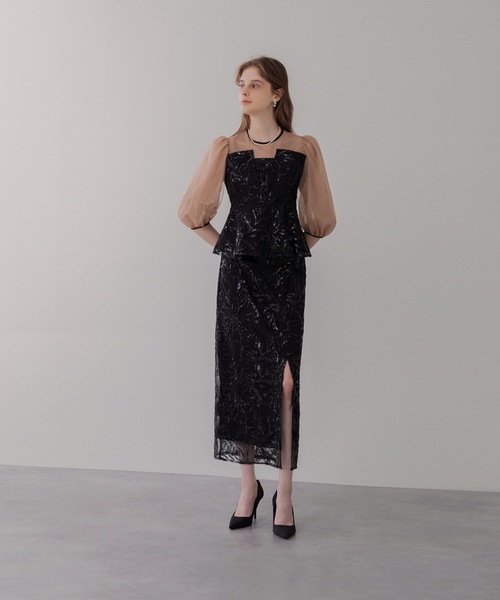 「Leja」 セットアップ MEDIUM ブラック レディース_画像5