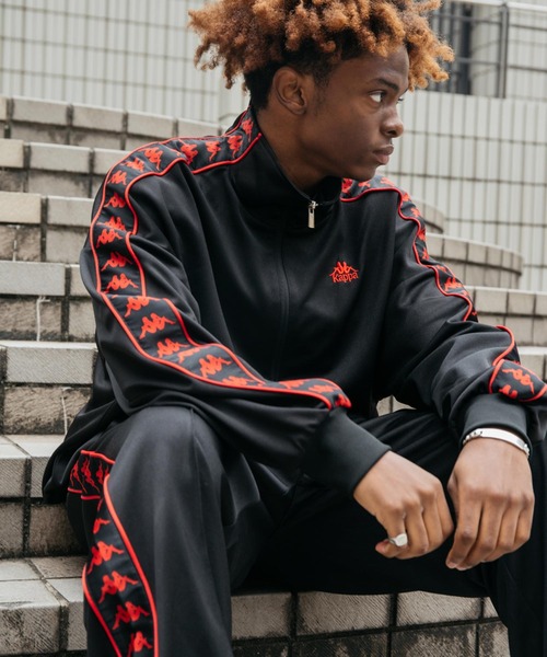 Kappa（カッパ） ジャージブルゾン M レッド メンズ : ZOZOTOWN Yahoo